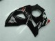 Mejores Carenados Moto Suzuki GSXR 1000 2009-2016 - Negro Brillante Rojo Faro Motul