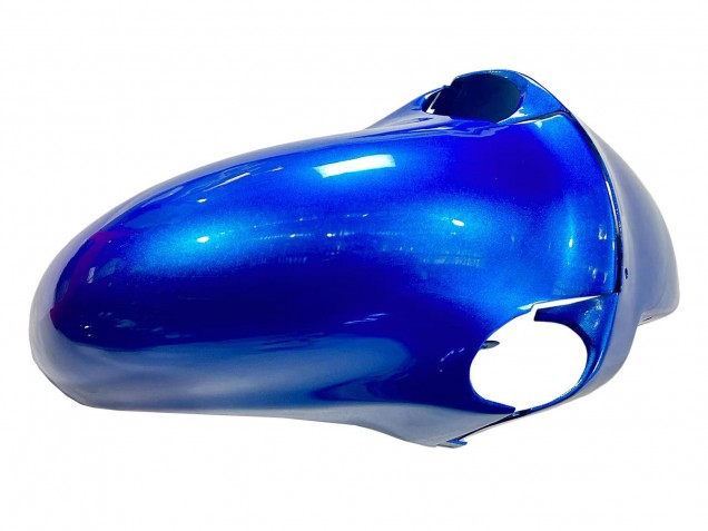 Mejores Carenados Moto Kawasaki ZZR1100 1993-2003 - Azul Plata Negro