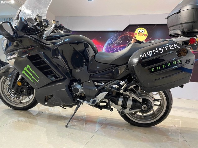 Mejores Carenados Moto Kawasaki GTR1400/ZG1400 2007-2009 - Negro Monstruo