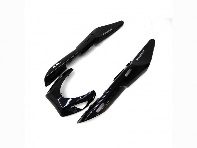 Mejores Carenados Moto Kawasaki GTR1400/ZG1400 2007-2009 - Negro Mate Verde Línea