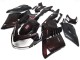 Mejores Carenados Moto Kawasaki GTR1400/ZG1400 2007-2009 - Rojo Granate Negro