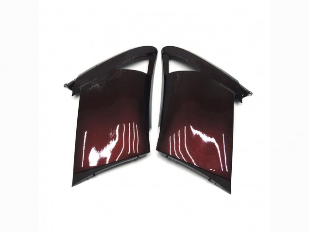 Mejores Carenados Moto Kawasaki GTR1400/ZG1400 2007-2009 - Rojo Granate Negro
