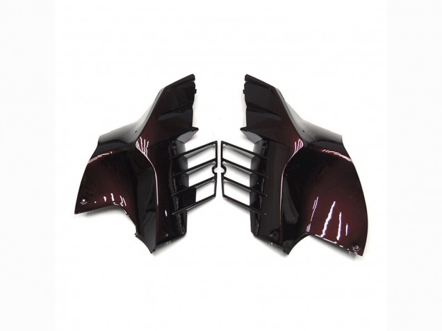 Mejores Carenados Moto Kawasaki GTR1400/ZG1400 2007-2009 - Rojo Granate Negro