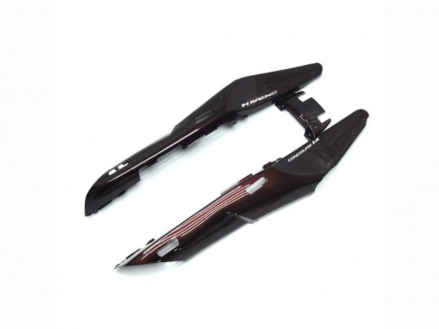 Mejores Carenados Moto Kawasaki GTR1400/ZG1400 2007-2009 - Rojo Granate Negro