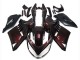 Mejores Carenados Moto Kawasaki GTR1400/ZG1400 2007-2009 - Rojo Granate Negro