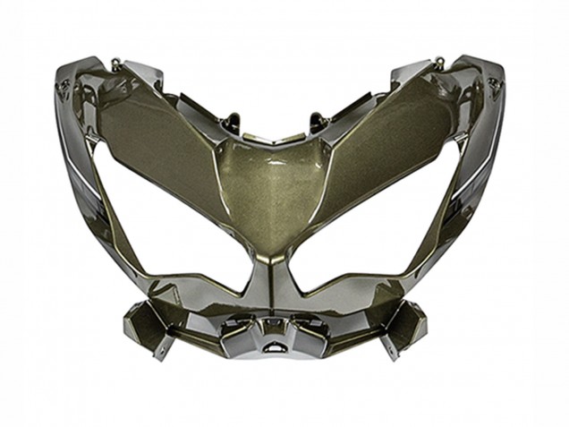 Mejores Carenados Moto Kawasaki Versys 650 2022-2025 - Verde Oscuro Negro