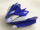 Mejores Carenado Moto Yamaha FZ6R 2009-2015 - Azul Blanco