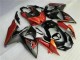 Mejores Carenados Moto Suzuki GSXR 1000 2009-2016 - Naranja Negro Brillante