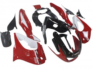 Mejores Kits Carenado Moto Yamaha YZF 1000R Thunderace 1997-2007 - Rojo Negro Blanco Thunderace