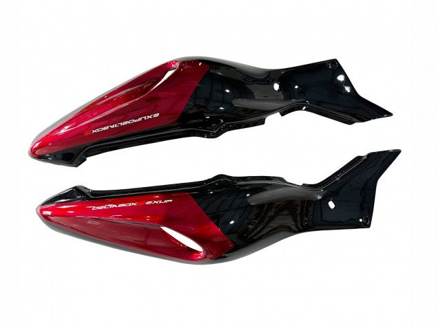 Mejores Kits Carenado Moto Yamaha YZF 1000R Thunderace 1997-2007 - Negro Rojo Llama