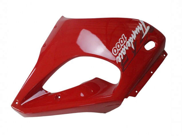 Mejores Carenados Moto Yamaha YZF 1000R Thunderace 1997-2007 - Rojo Negro Blanco Thunderace