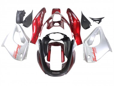 Mejores Carenados Moto Yamaha YZF 1000R Thunderace 1997-2007 - Rojo Plata Thunderace
