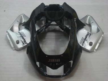 Mejores Carenados Moto Yamaha YZF 1000R Thunderace 1997-2007 - Negro Plata Thunderace