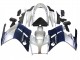 Mejores Carenados Moto Yamaha FJR1300 2001-2006 - Azul Oscuro Plata
