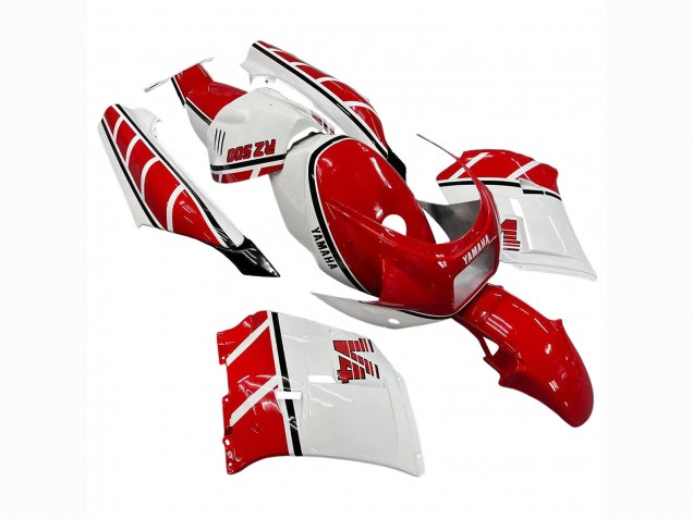 Mejores Carenados Moto Yamaha RZV500 / RD500 1985-1987 - Blanco Rojo Negro