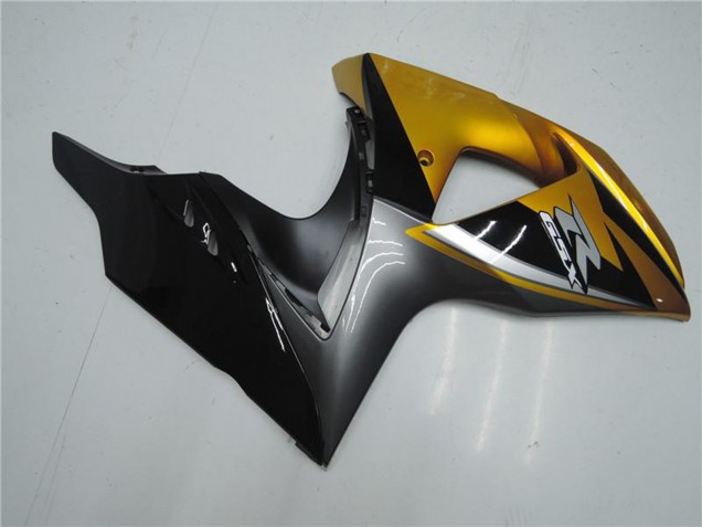 Mejores Carenados Moto Suzuki GSXR 1000 2009-2016 - Oro Negro Mate