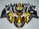 Mejores Carenados Moto Suzuki GSXR 1000 2009-2016 - Oro Negro Mate