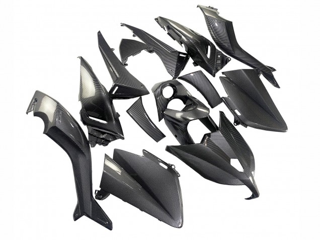 Mejores Carenados Moto Yamaha TMAX530 2012-2014 - Negro FibraCarbono