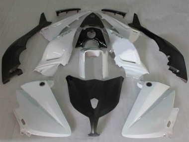 Mejores Carenados Moto Yamaha TMAX530 2012-2014 - Blanco Negro Brillante