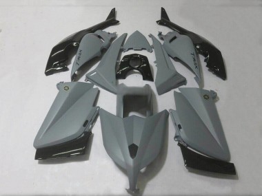 Mejores Carenados Moto Yamaha TMAX530 2012-2014 - Gris Mate Negro Brillante