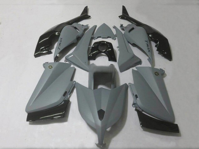 Mejores Carenados Moto Yamaha TMAX530 2012-2014 - Gris Mate Negro Brillante