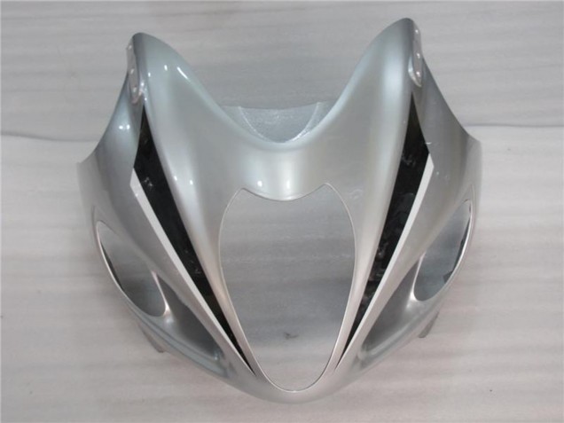 Mejores Carenados Moto Suzuki GSXR 1300 Hayabusa 1996-2007 - Plata Negro
