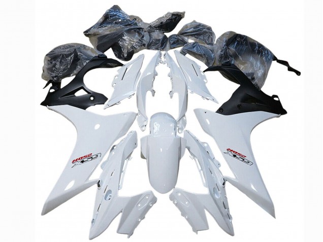 Mejores Carenados Moto Suzuki GSX250R 2017-2020 - Blanco Negro