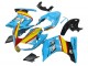 Mejores Carenados Moto Suzuki SV650 2003-2013 - Azul Amarillo Rojo Plata Tiburón