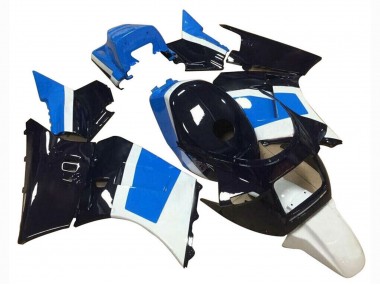 Mejores Carenados Moto Suzuki RG400 RG500 RG400/500 1984-1987 - Azul Blanco Negro