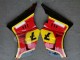 Mejores Carenados Moto Suzuki RG400 RG500 RG400/500 1984-1987 - Rojo Amarillo Negro 7