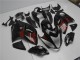 Mejores Carenados Moto Suzuki GSXR 1300 Hayabusa 2008-2020 - Negro Brillante Rojo