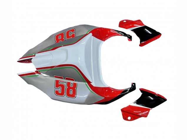 Mejores Carenados Moto Aprilia RSV1000 2003-2006 - Blanco Rojo Negro Amarillo 58