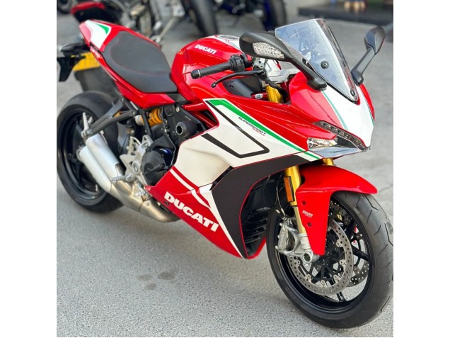 Mejores Carenados Moto Ducati Supersport 939/939S 2017-2022 - Blanco Rojo Negro Verde