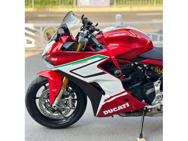 Mejores Carenados Moto Ducati Supersport 939/939S 2017-2022 - Blanco Rojo Negro Verde