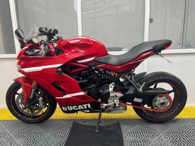 Mejores Carenados Moto Ducati Supersport 939/939S 2017-2022 - Rojo Blanco Negro