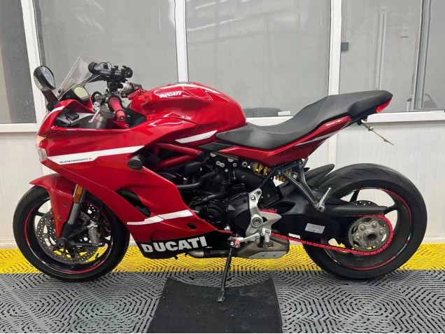 Mejores Carenados Moto Ducati Supersport 939/939S 2017-2022 - Rojo Blanco Negro