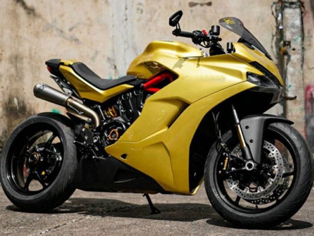 Mejores Carenados Moto Ducati Supersport 939/939S 2017-2022 - Amarillo