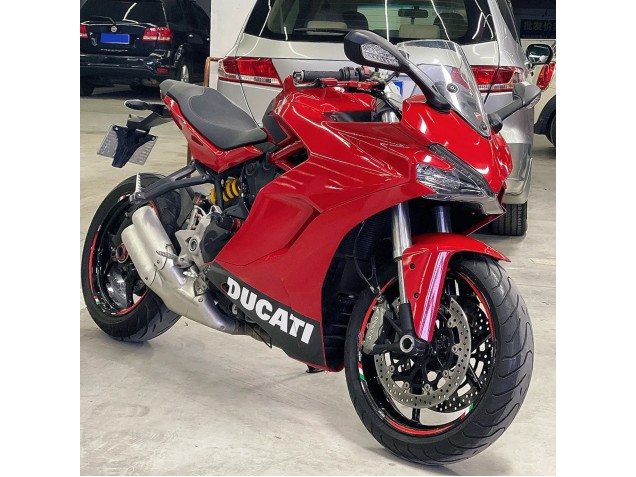 Mejores Carenados Moto Ducati Supersport 939/939S 2017-2022 - Rojo Negro