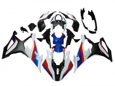 Mejores Carenados Moto BMW S1000RR 2019-2022 - Negro Blanco Rojo Azul
