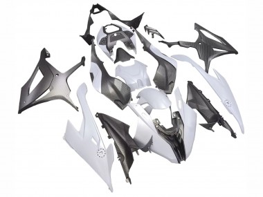 Mejores Carenados Moto BMW S1000RR 2019-2022 - Gris Negro FibraCarbono