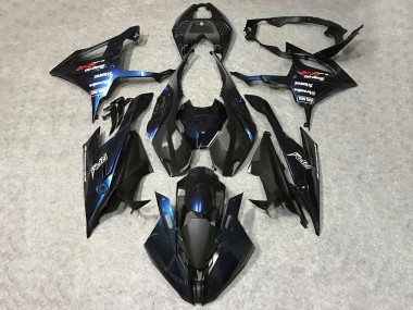 Mejores Carenados Moto BMW S1000RR 2019-2022 - Negro Azul Oscuro