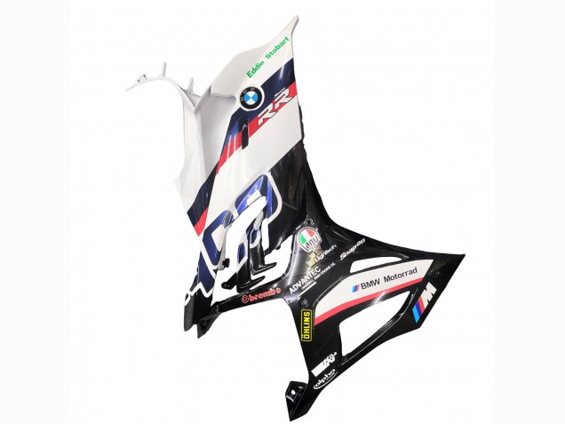 Mejores Carenados Moto BMW S1000RR 2019-2022 - Blanco Negro Rosa Oxford