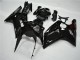 Mejores Carenado Moto Kawasaki ZX6R 2003-2004 - Negro Brillante