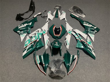 Mejores Carenados Moto BMW S1000RR 2017-2018 - Blanco Verde