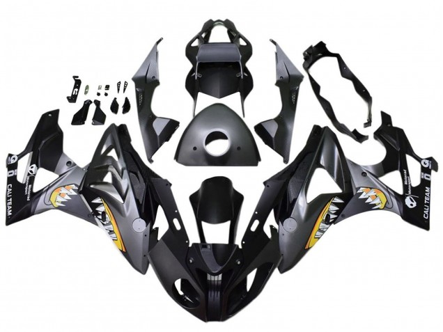 Mejores Carenados Moto BMW S1000RR 2015-2016 - Negro Mate Tiburón