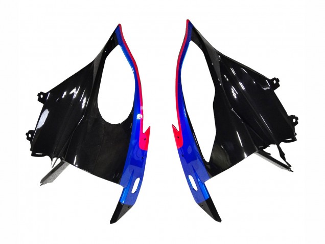 Mejores Carenados Moto BMW S1000RR 2015-2016 - Rojo Azul Negro Negro Brillante