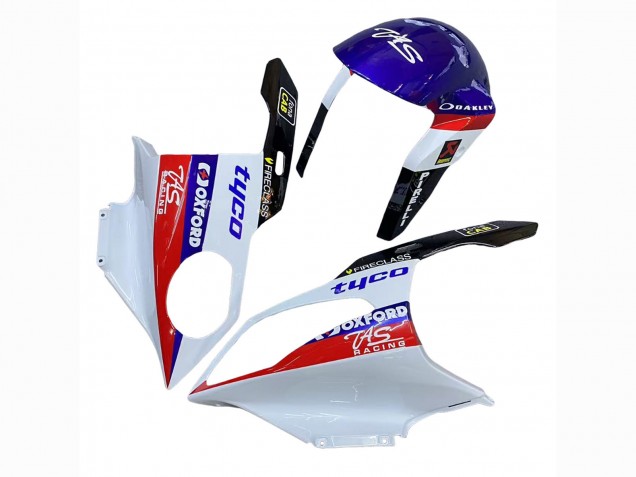 Mejores Carenados Moto BMW S1000RR 2009-2014 - Blanco Rojo Azul Negro Tyco