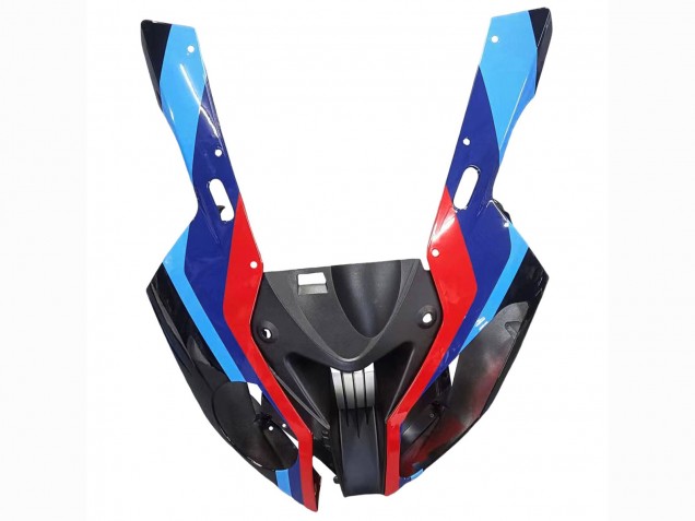Mejores Carenados Moto BMW S1000RR 2009-2014 - Azul Rojo Negro Mate Castrol
