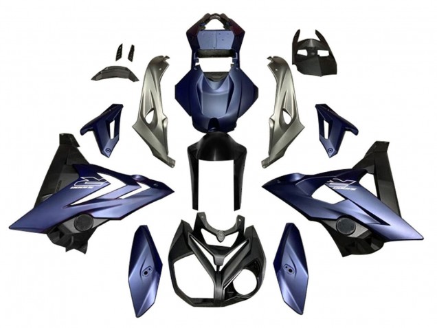Mejores Carenados Moto BMW S1000R 2014-2016 - Azul Mate Oscuro