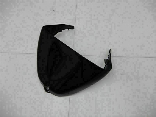 Mejores Carenados Moto Kawasaki ZX6R 2005-2006 - Negro Brillante Blanco West